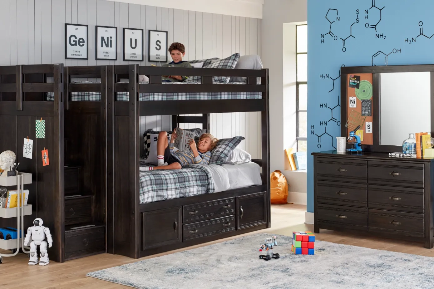 Escritorio doble – Kids House Furniture