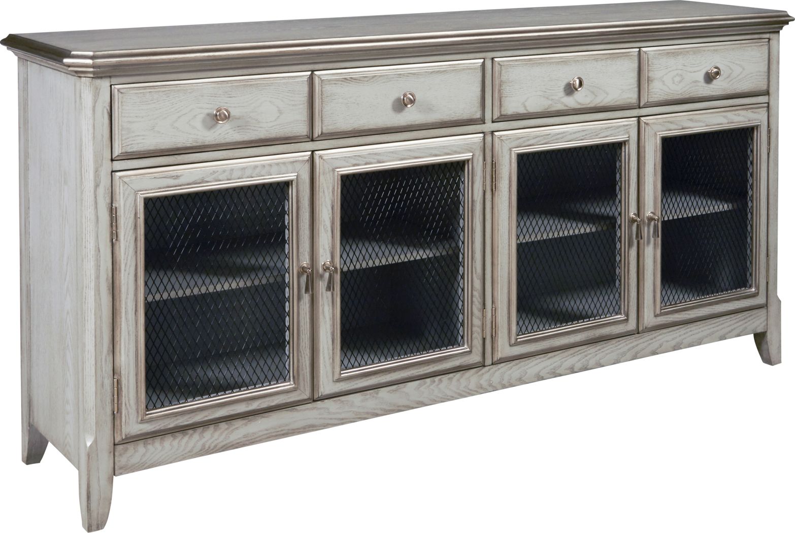 Burlwood Blue Credenza Rooms To Go