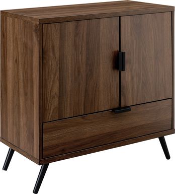 Cahners Walnut Accent Cabinet