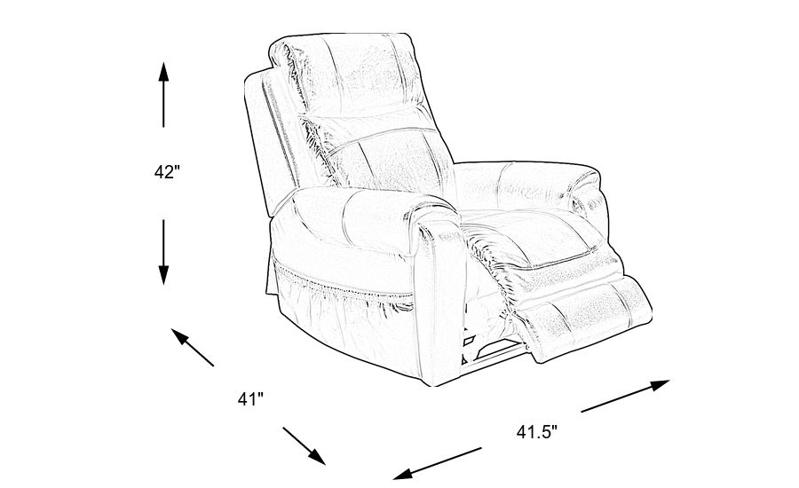 Calden Brown Lift Chair Dual Power Recliner Rooms To Go