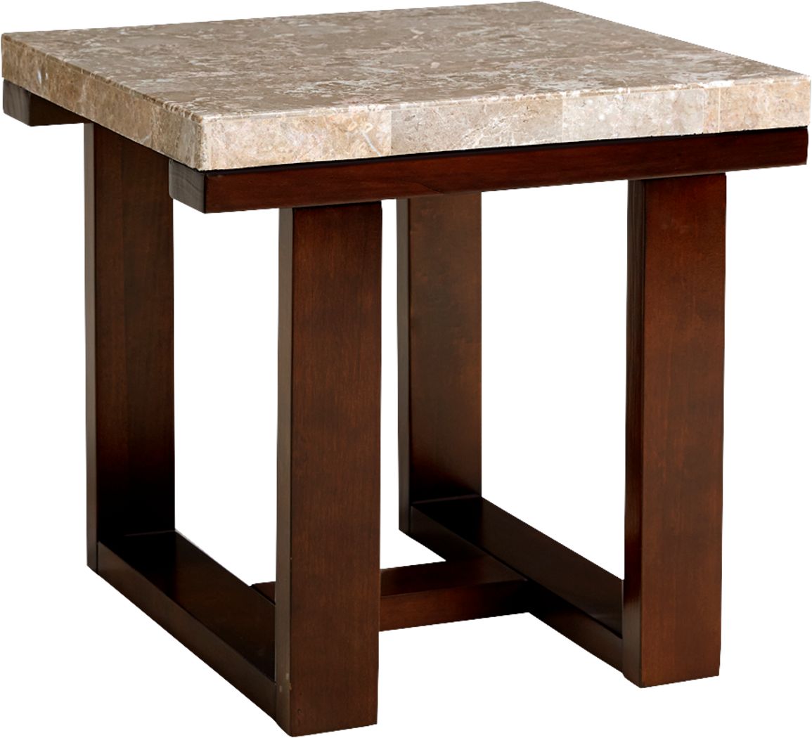 Caleb Espresso End Table Rooms To Go