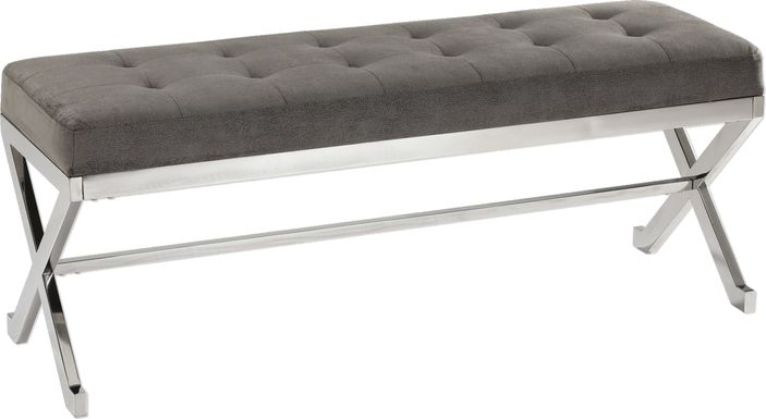 Calthorpe Gray Accent Bench