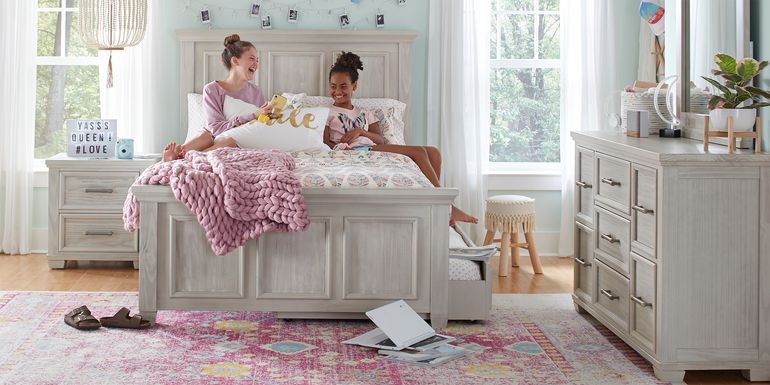 Bedrooms Sets For Girls       / Lexie Bed Girls Bedroom Sets Girls Bedroom Furniture Sets White Bedroom Set : Often the white furniture is matched with lighter shades of other colors such as pink, purple.