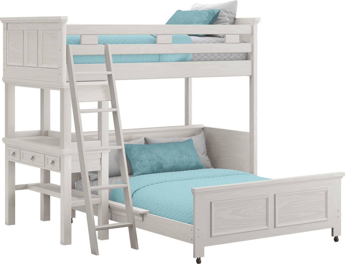 Loft Beds With Desks Underneath, Angel Line Creston Twin Over Twin Bunk Bed Instructions
