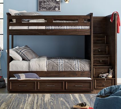 Twin Over Full Size Bunk Beds, Rooms To Go Girls Bunk Beds