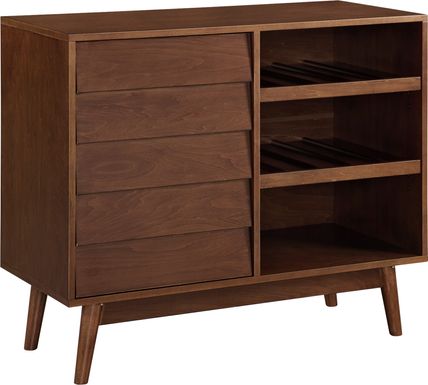 Canyonbend Brown Bar Cabinet