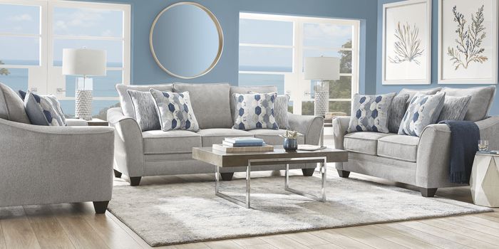gray living room set