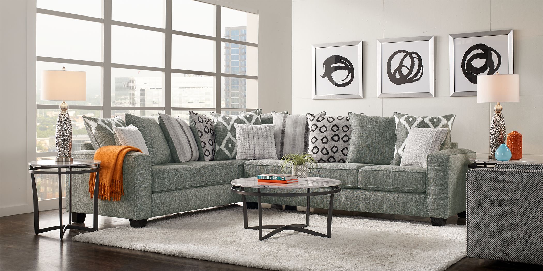 rooms to go kids sectional
