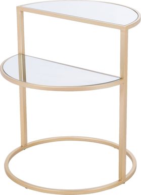 Carvel Gold Accent Table