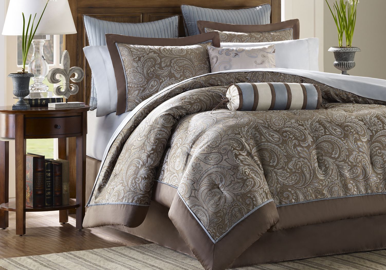 Brown King Size Comforter Sets Brown King Comforter Collection