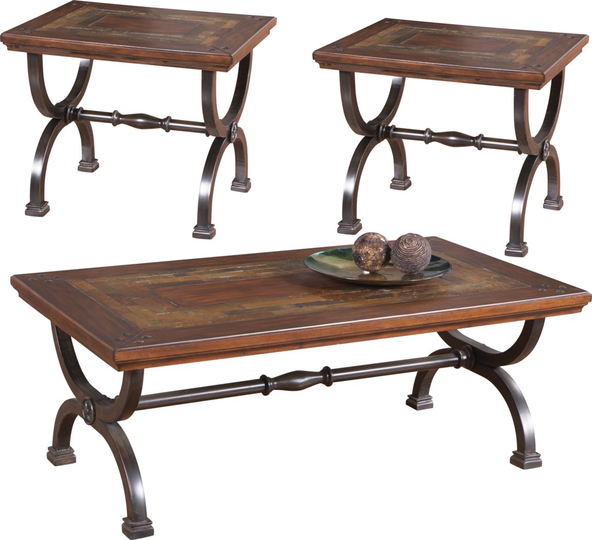 Rustic Style Living Room Tables Sets, Rustic Living Room Tables