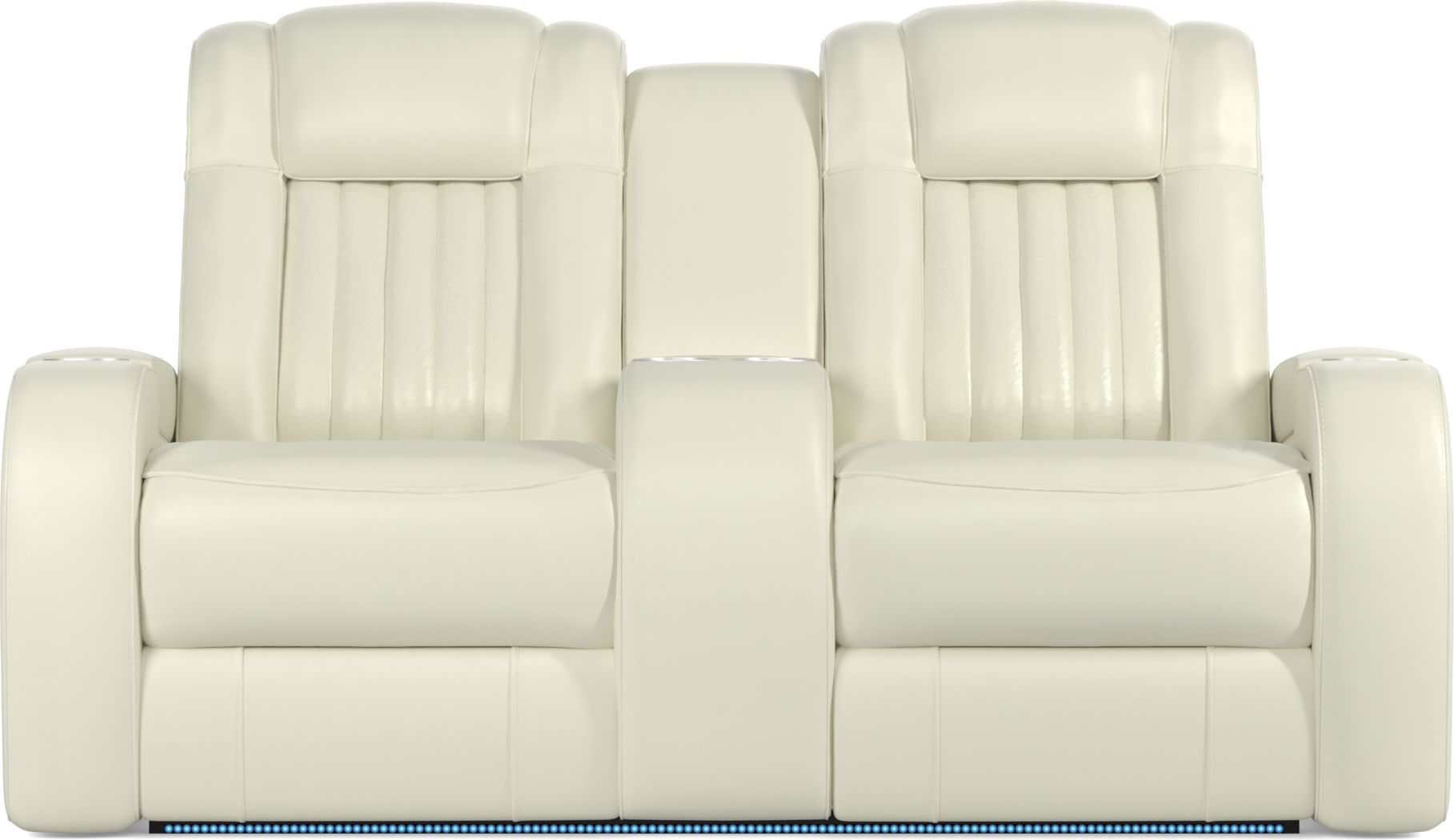 Leather Loveseats For Reclining, Ivory Leather Loveseat