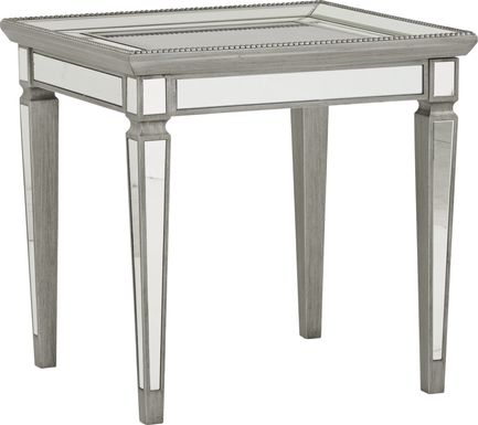 Charlaine Silver End Table