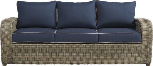 Charlotte Harbor Gray 6 Pc Outdoor Seating Set Rooms To Go