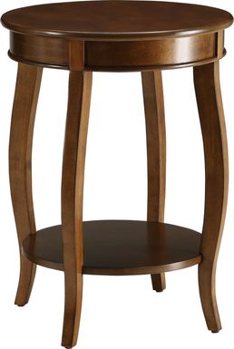Chloris Brown Accent Table
