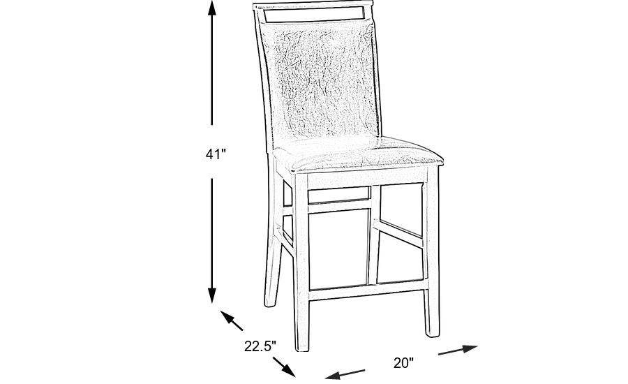 Ciara Cream Counter Height Stool Rooms To Go