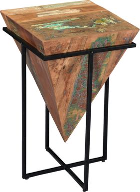 Cimaaron Brown Accent Table