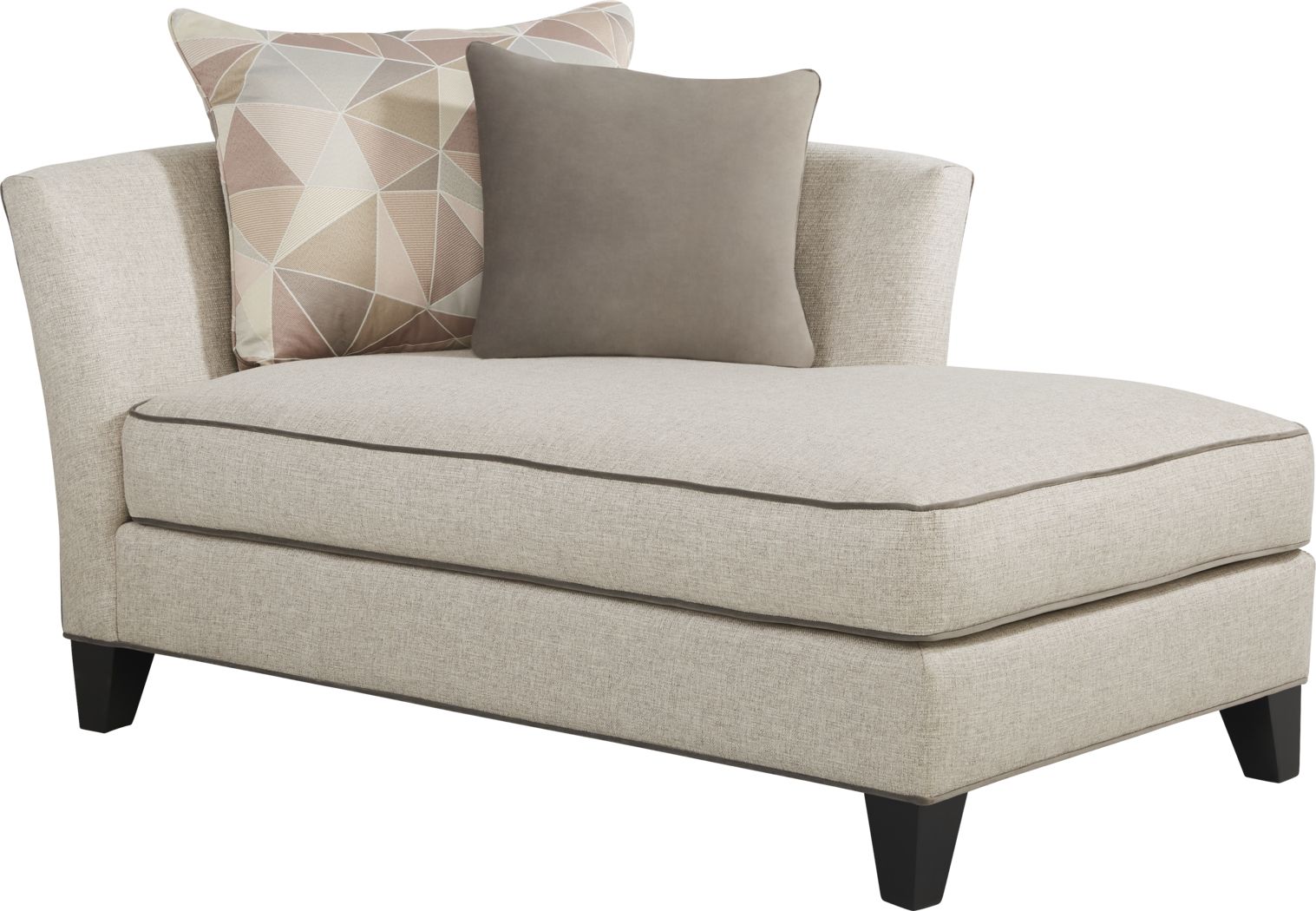 Cindy Crawford Home Aldyn Beige Chaise Rooms To Go