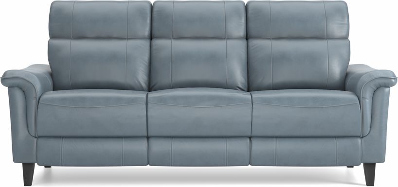 Leather Sofas Couches For, Rooms To Go Blue Leather Sofas