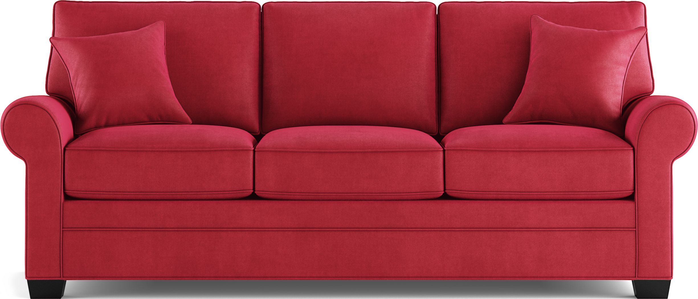 Cindy Crawford Home Bellingham Cardinal Microfiber Sofa Rooms To Go   Cindy Crawford Home Bellingham Cardinal Microfiber Sofa 8509695P Image Item