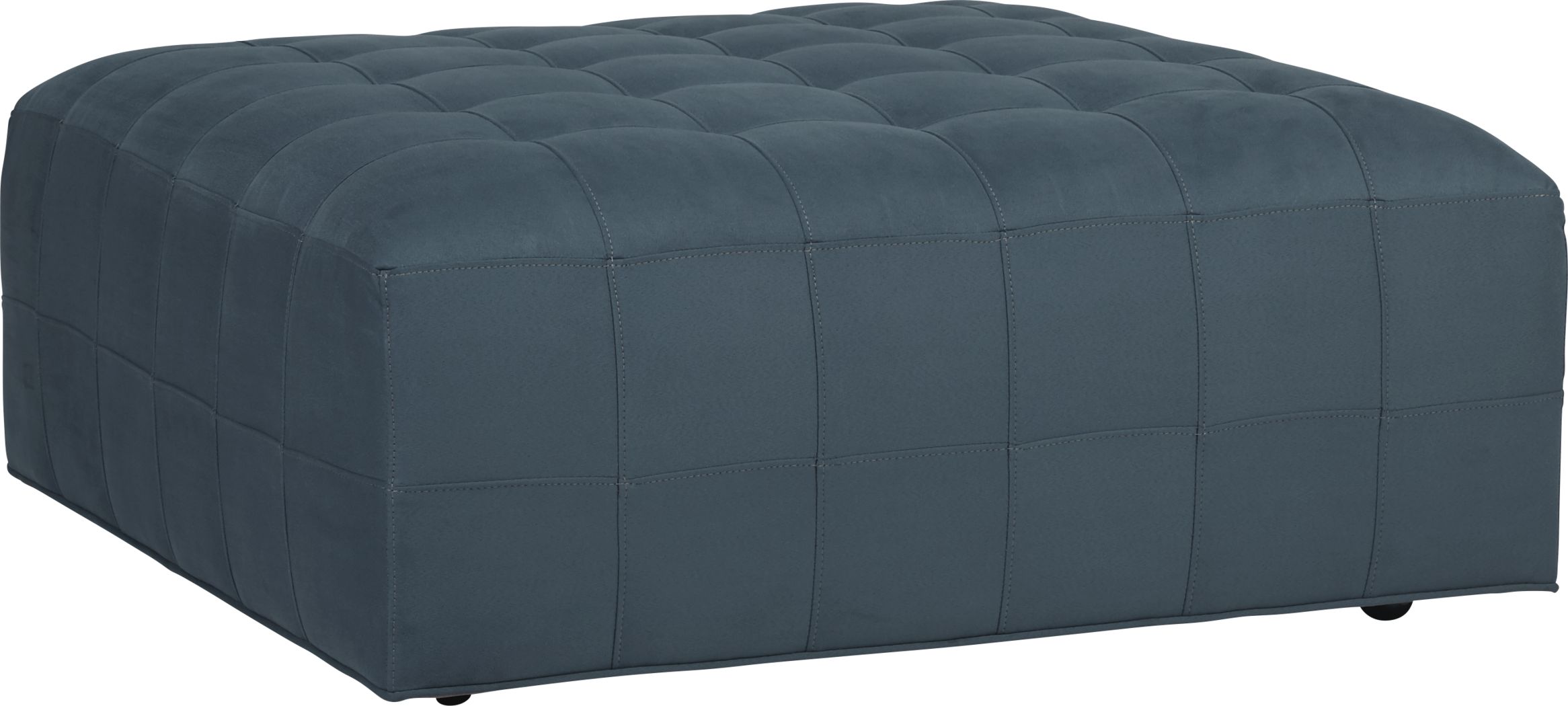 Microfiber Ottomans Storage