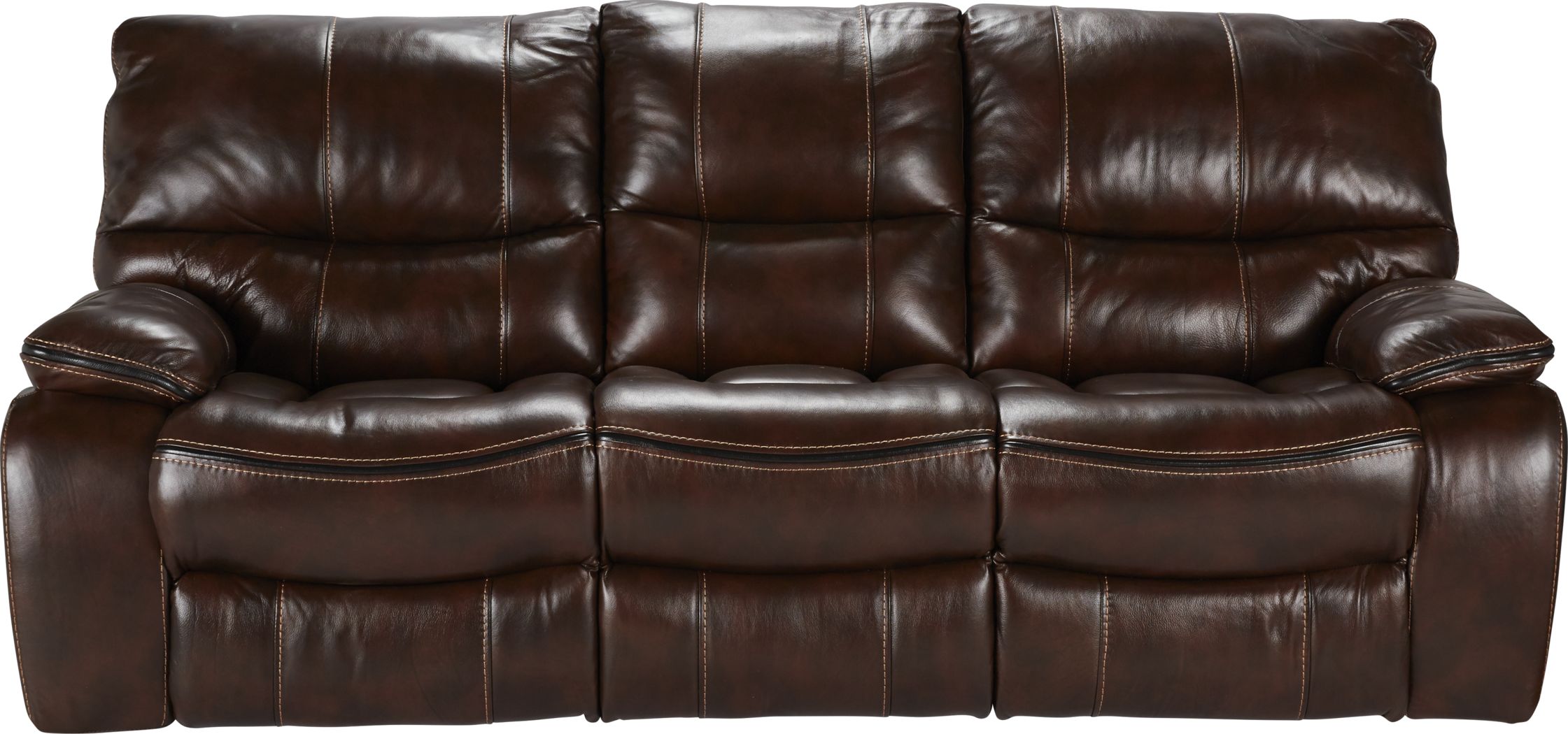 cindy crawford slate leather sofa
