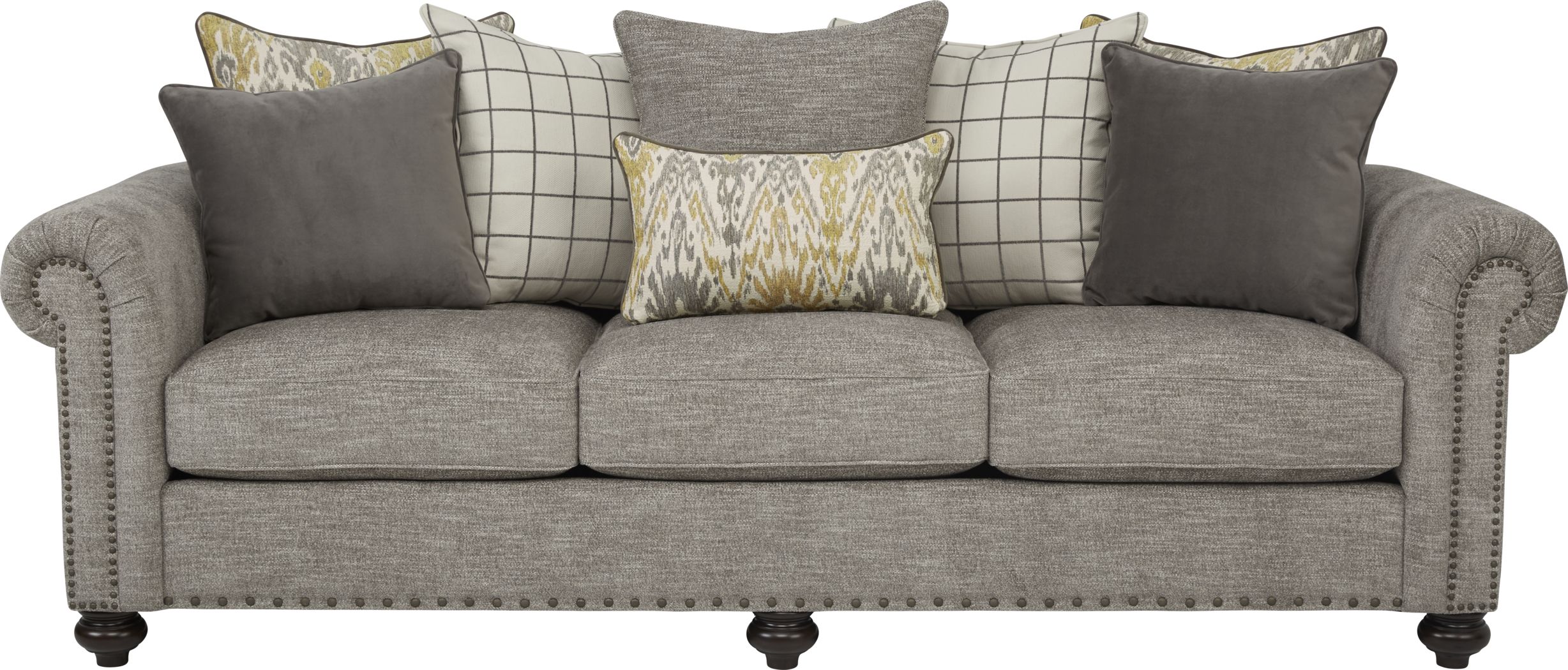 Cindy Crawford Home Greenwich Pointe Gray Gel Foam Sleeper Rooms To Go