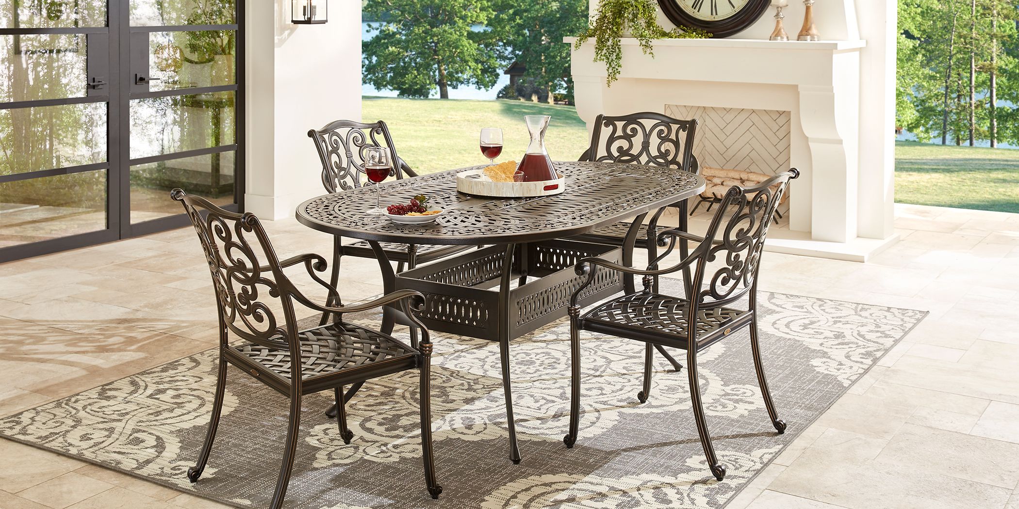 Oval Outdoor Patio Dining Sets