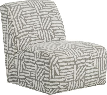 Cindy Crawford Home Monterey Park Off-White Accent Chair