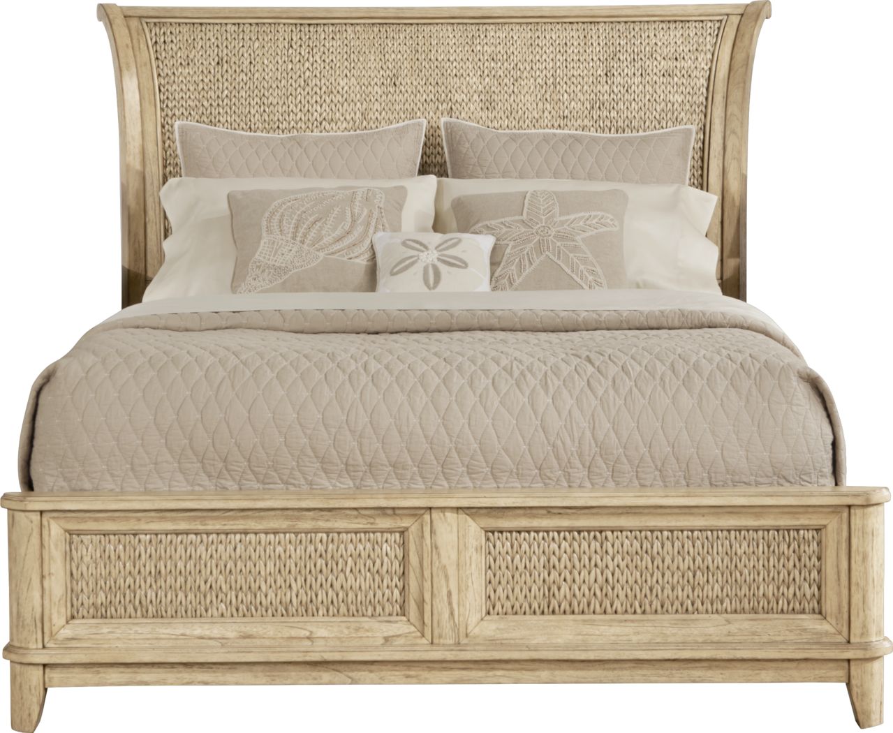 Cindy Crawford Home Sunset Isles Ash Woven 3 Pc Queen Bed Rooms To Go
