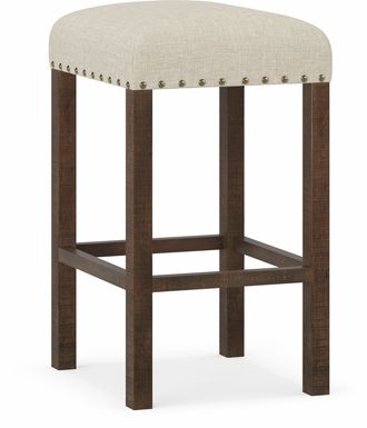 Cindy Crawford Home Westover Hills Brown Bar Height Stool