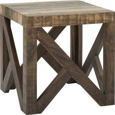 Cindy Crawford Home Westover Hills Brown End Table