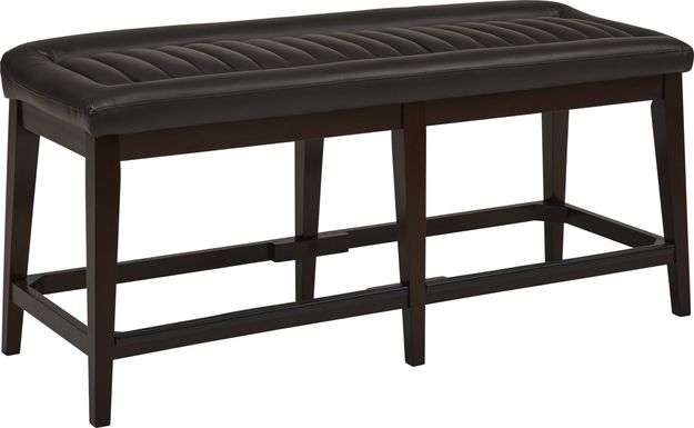 Clairmont Heights Black Counter Height Bench