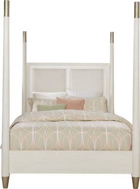 4 Poster Beds Frames, White Queen 4 Poster Bed