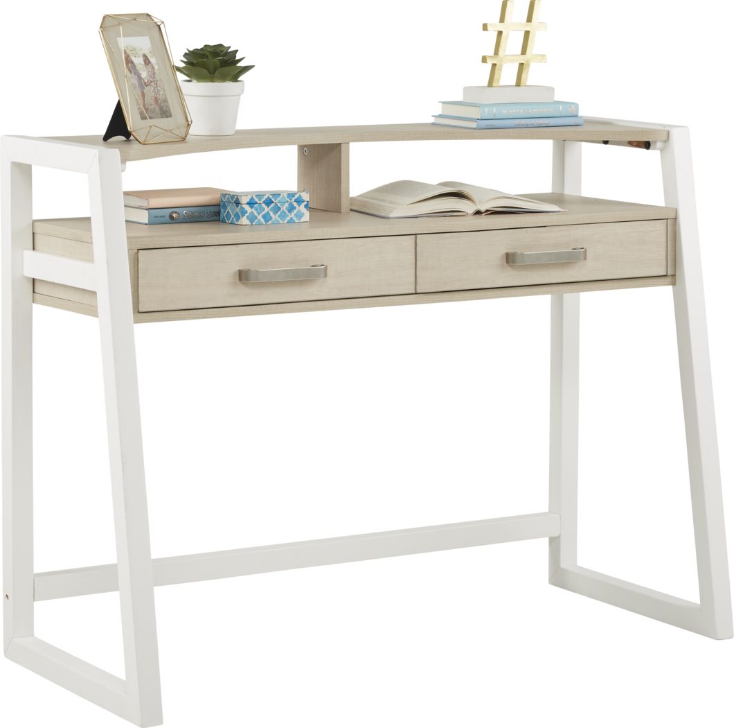 kids white desk