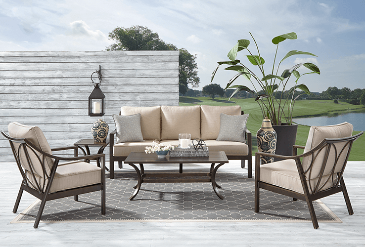 Outdoor Patio Dining Furniture Wicker, Wood, Teak