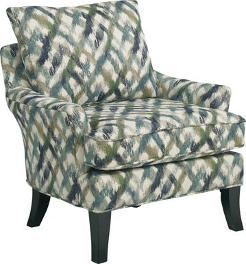 Color Splash Sapphire Accent Chair