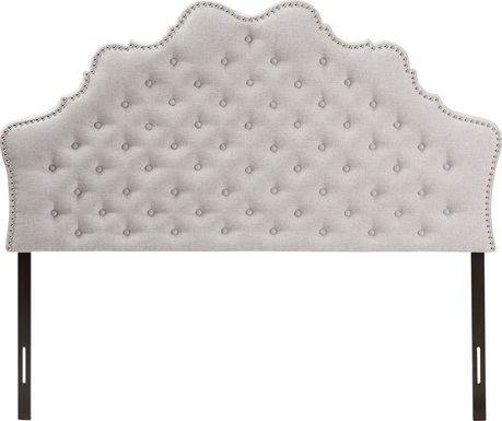 Conagra Gray Queen Upholstered Headboard