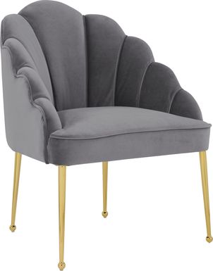 Concha Gray Accent Chair
