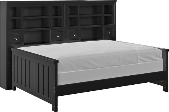 Cottage Colors Black 5 Pc Full Bookcase Daybed Rooms To Go