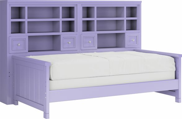 Cottage Colors Lavender 5 Pc Twin Bookcase Daybed