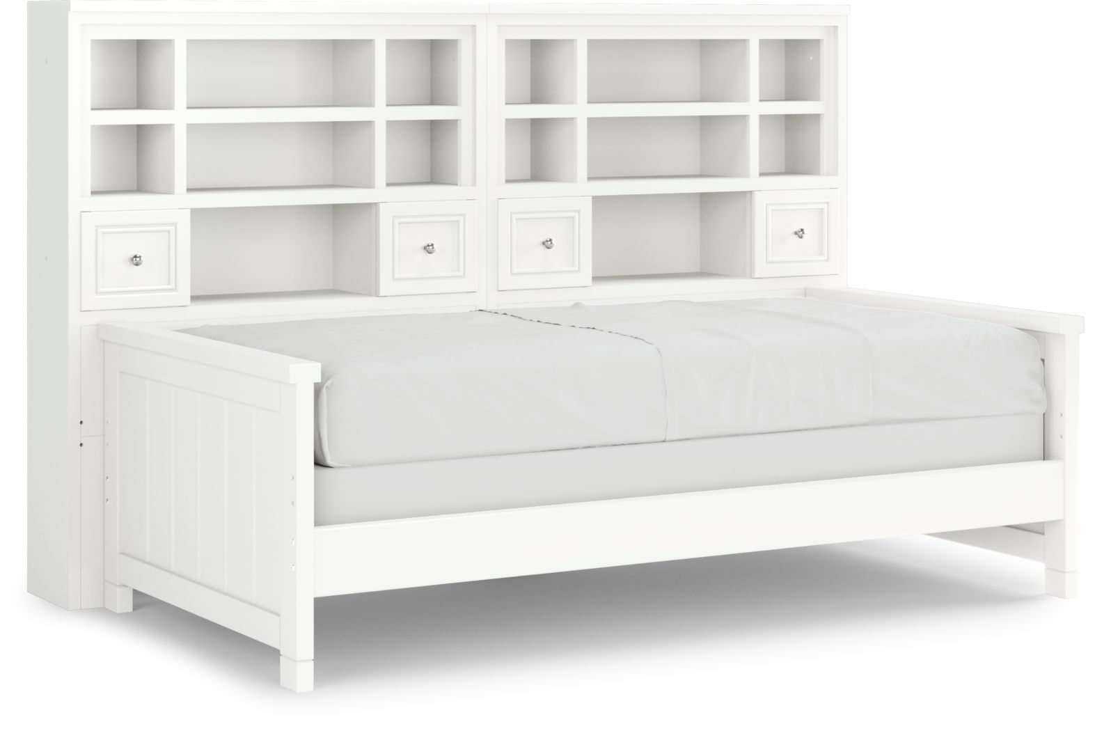 Cottage Colors White 5 Pc Twin Bookcase Daybed Rooms To Go