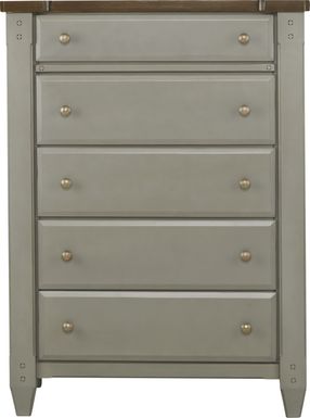 Cottage Town Gray Chest