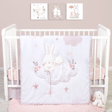 Counting Stars White 4 Pc Baby Bedding Set
