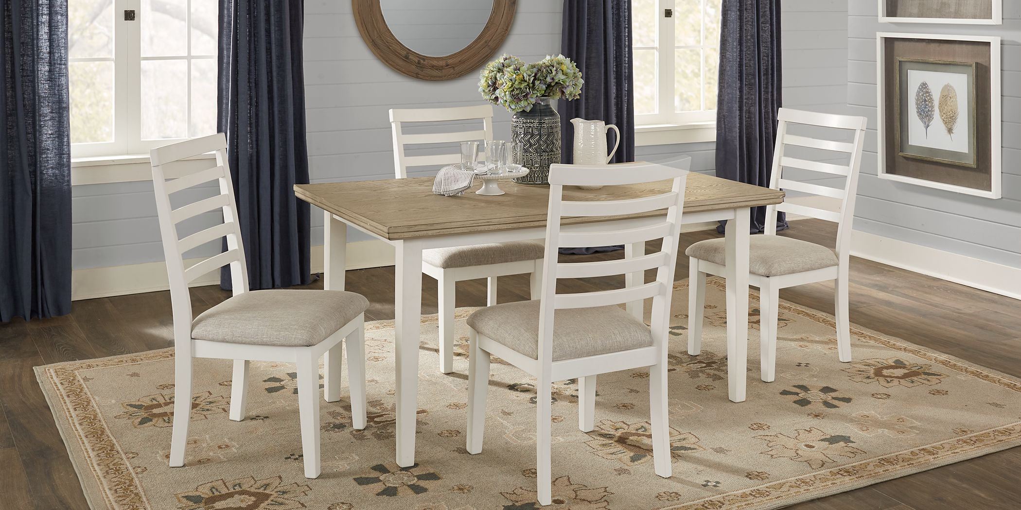 Countryside Cottage Gray 5 Pc Dining Set - Rooms To Go