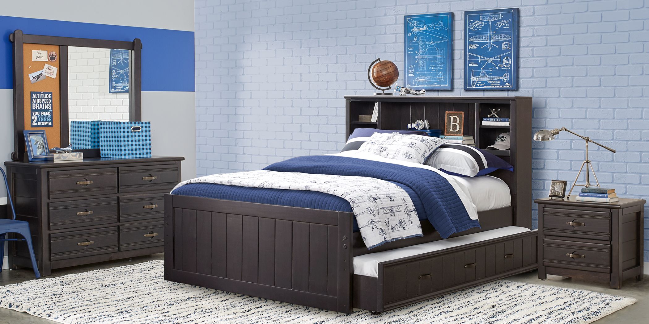 boys full size bed set