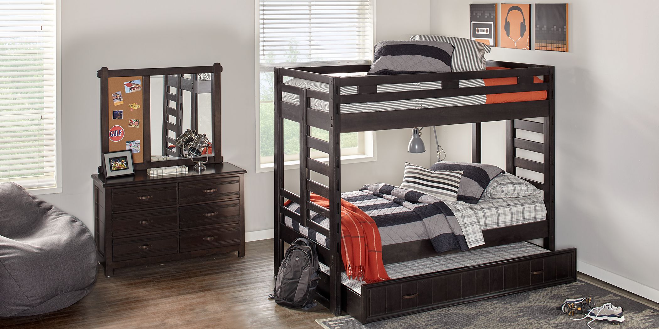 Creekside Furniture Collection Bunk, Creekside Twin Over Full Bunk Bed