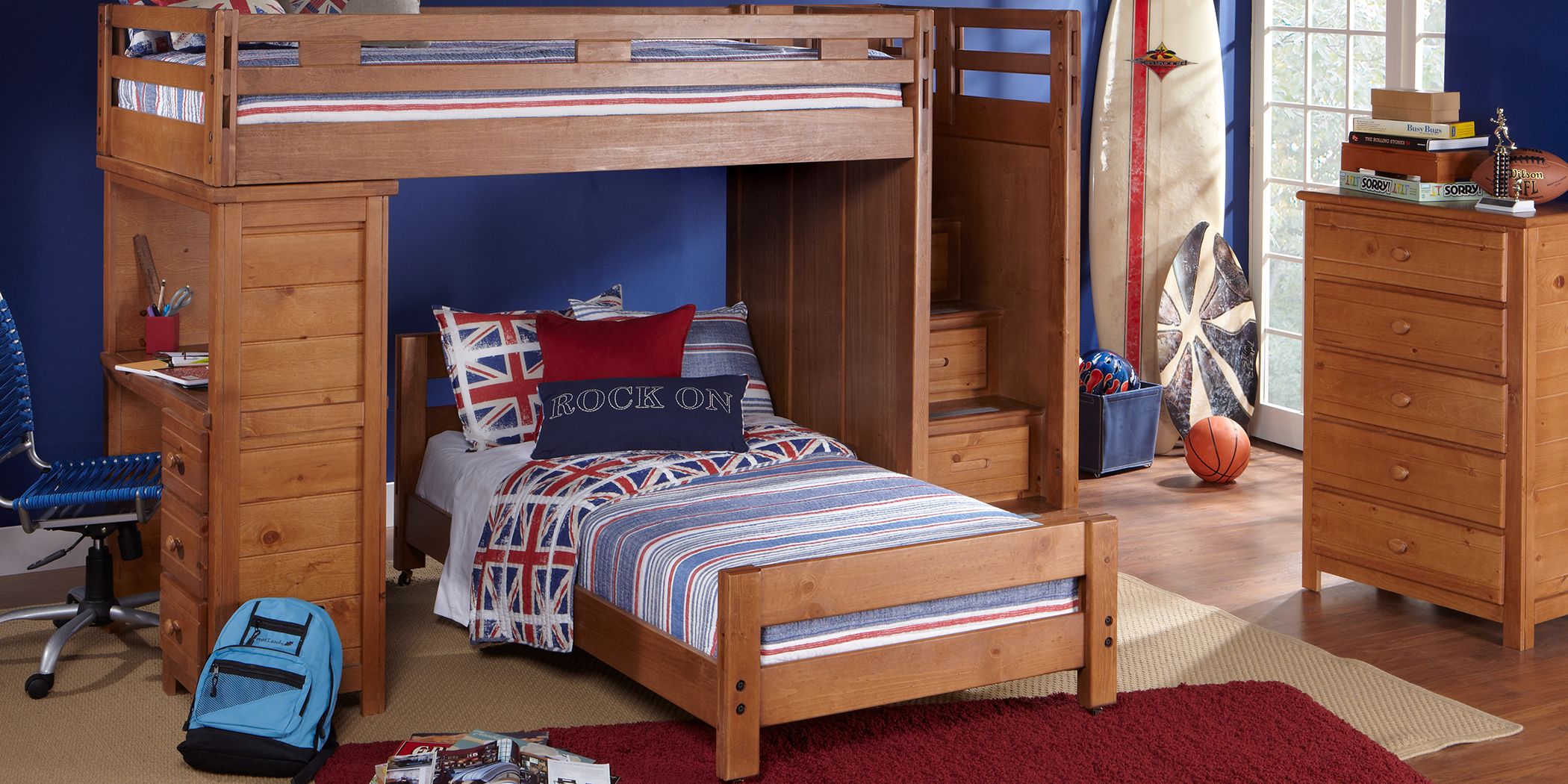 rooms to go creekside bunk bed