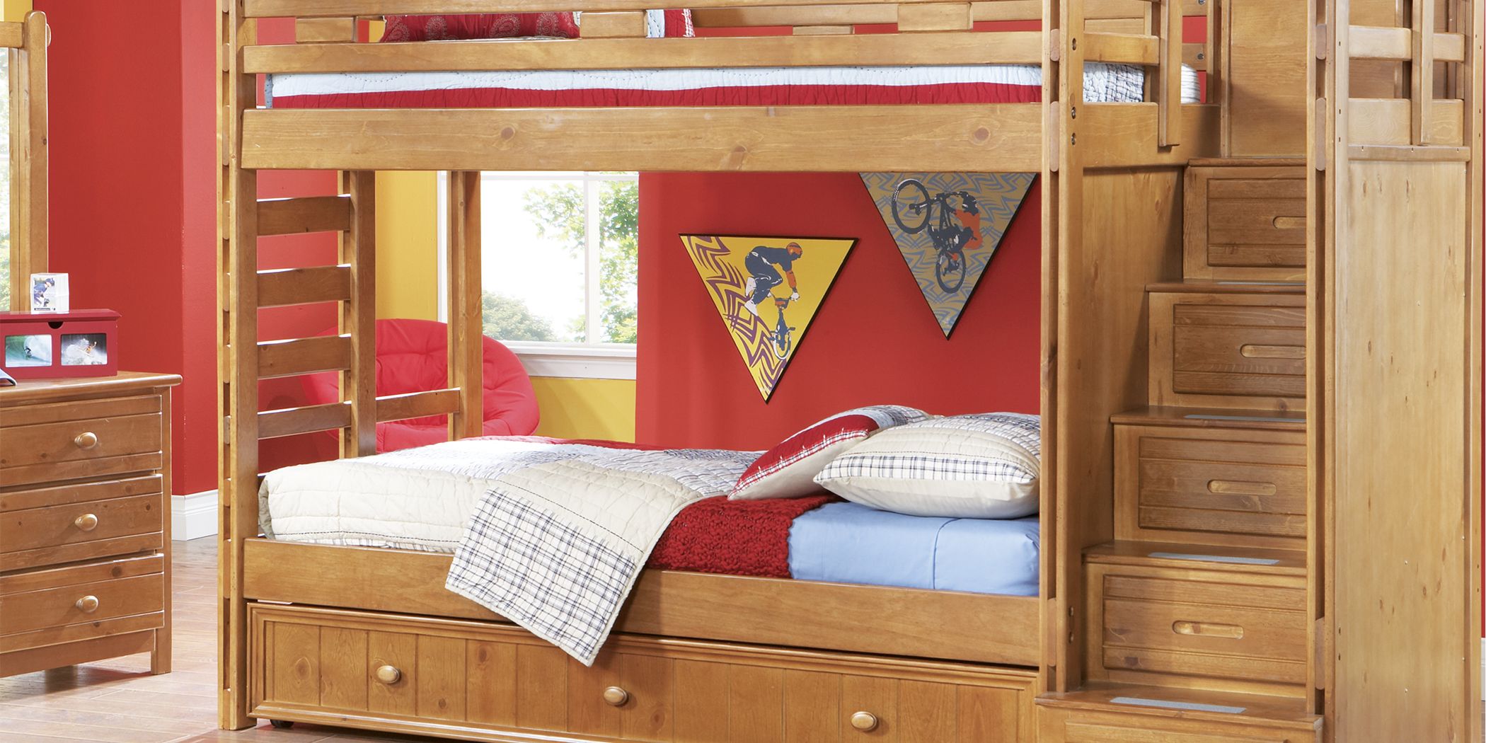 rooms to go creekside bunk bed