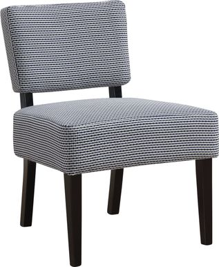 Crestover Light Blue Accent Chair